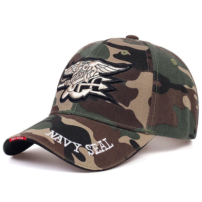Unisex Seal Assault Team Embroidery Baseball Caps