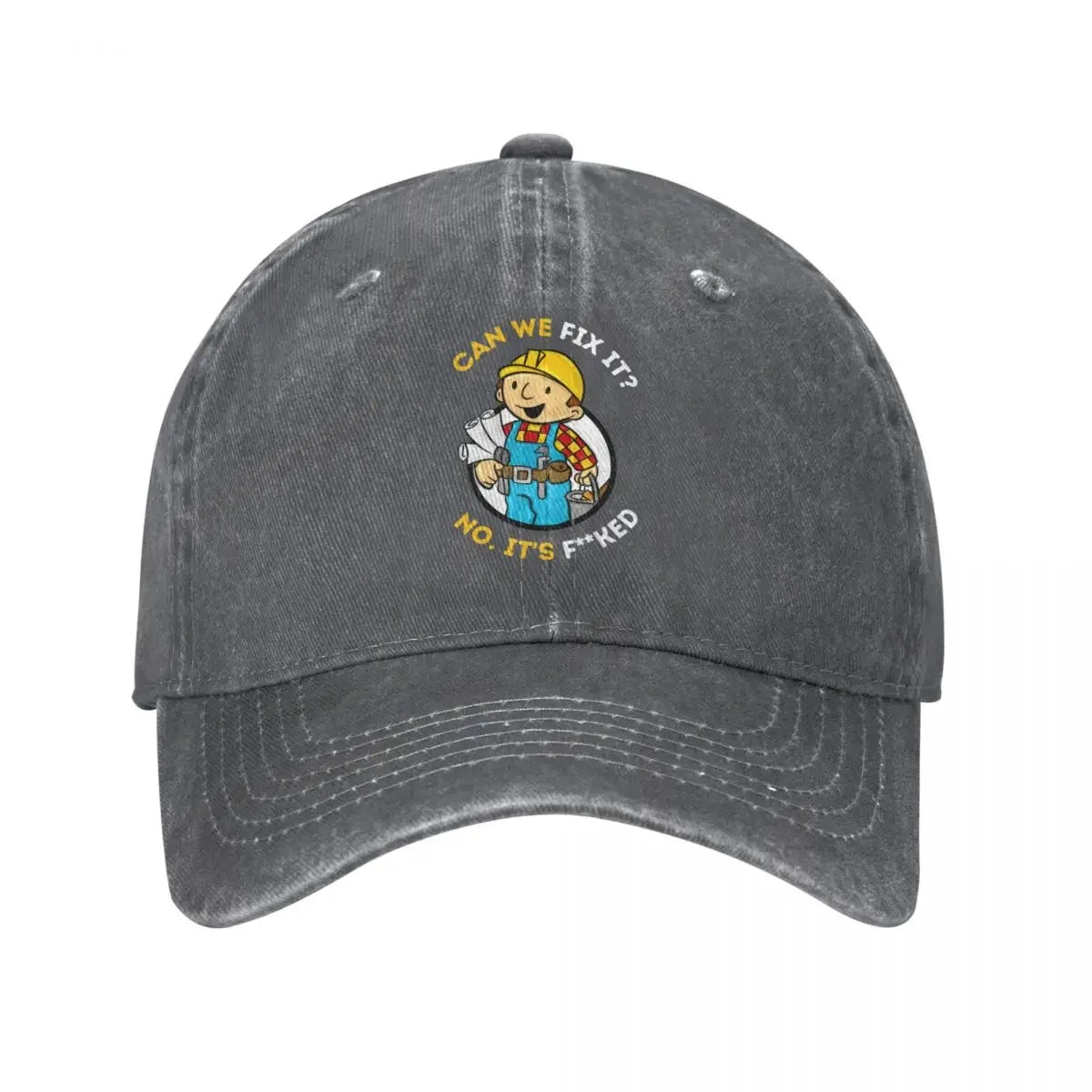 Bob The Builder Distressed Baseball Cap