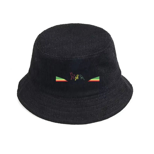 Colorful Bird Abstract Fisherman Hat