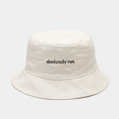 Fashionable Embroidered Fisherman Hat