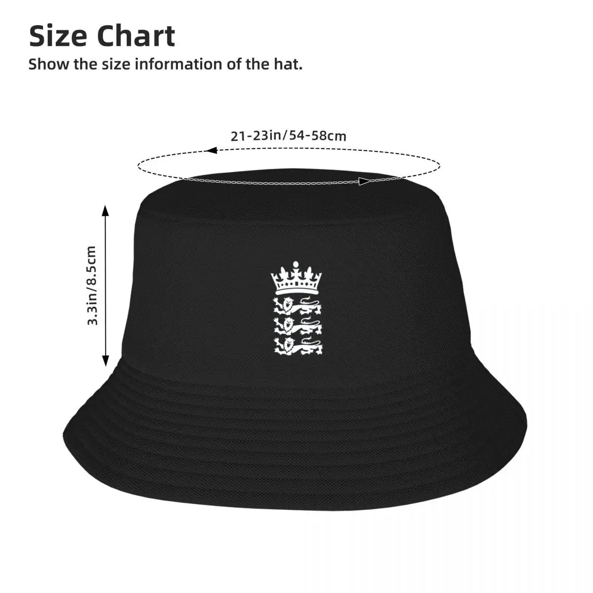 New England Cricket Team Logo Bucket Hat