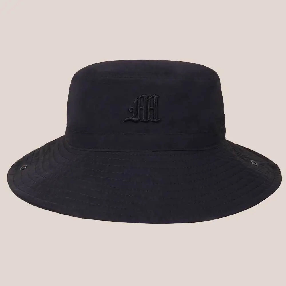 Simple Solid Foldable Big Brim Bucket Hat
