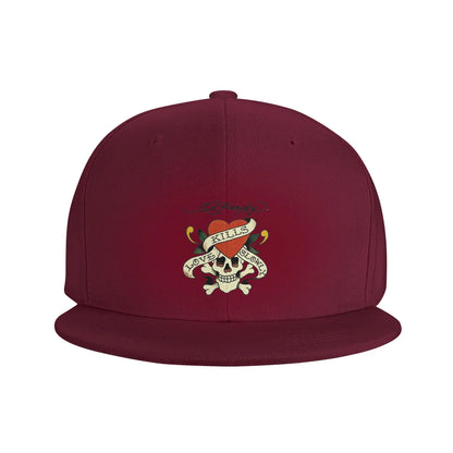 Ed Hardy Love Kills Slowly Graphic Snapback Cap