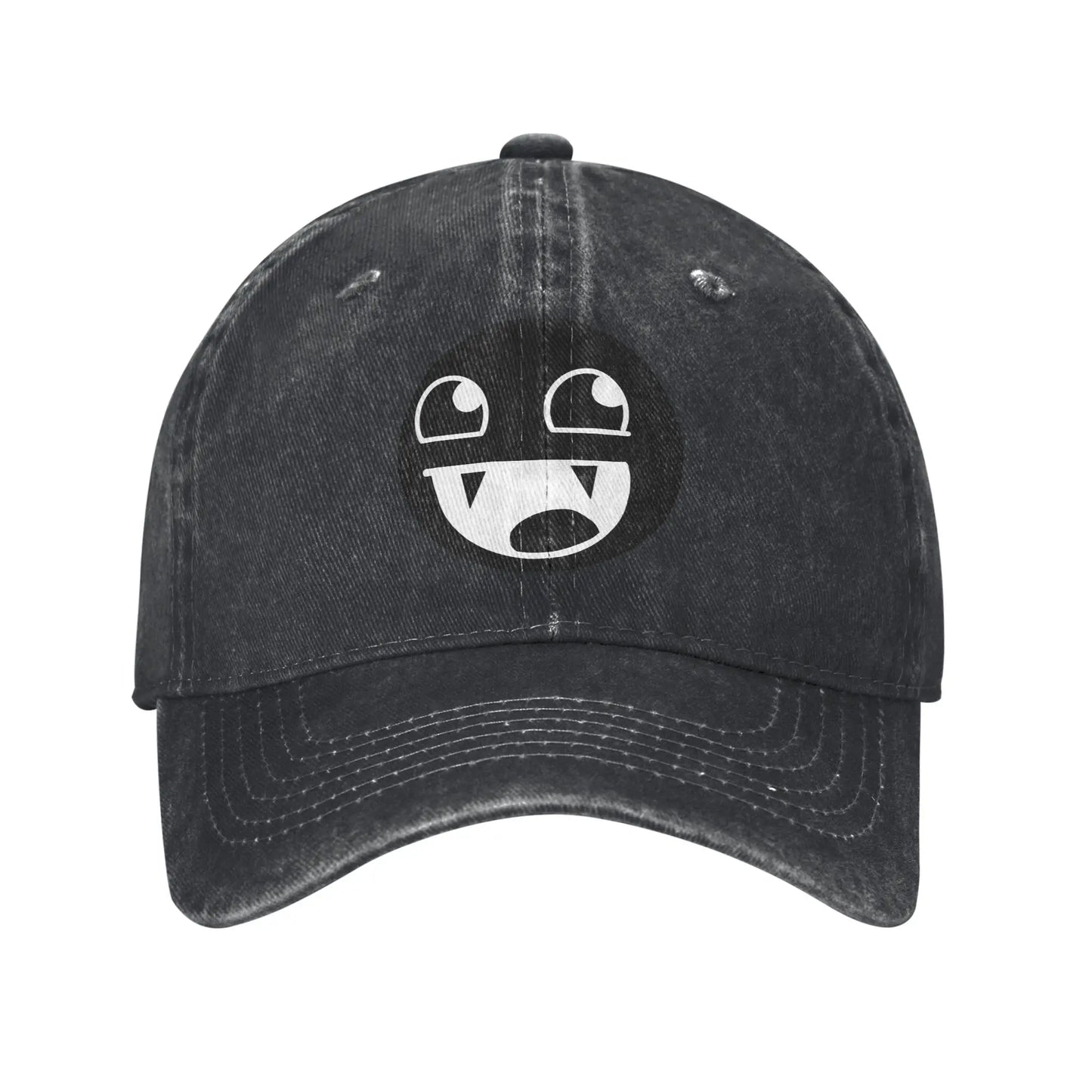 Domo Kun Distressed Washed Meme Baseball Cap