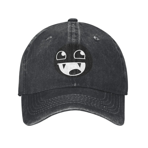 Domo Kun Distressed Washed Meme Baseball Cap