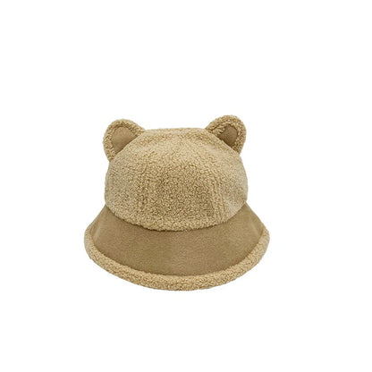 Cute Fluffy Faux Fur Winter Bucket Hat