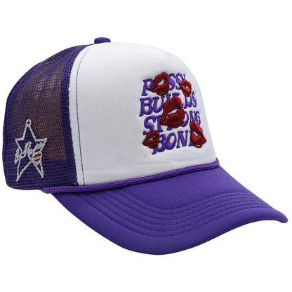Lip Letter Hip Hop Snapback Cap