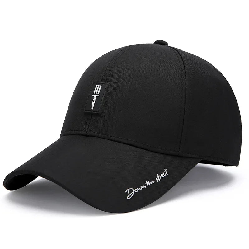 Men’s Large Head Cotton Baseball Cap