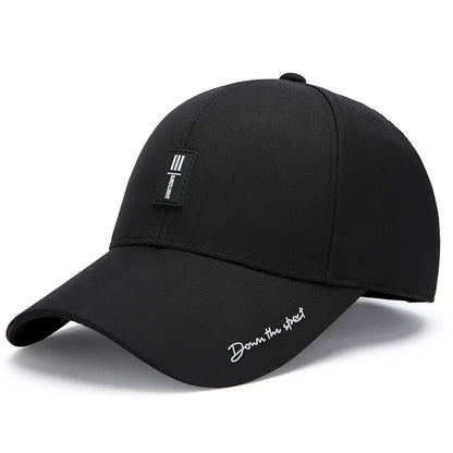 Men’s Large Head Cotton Baseball Cap