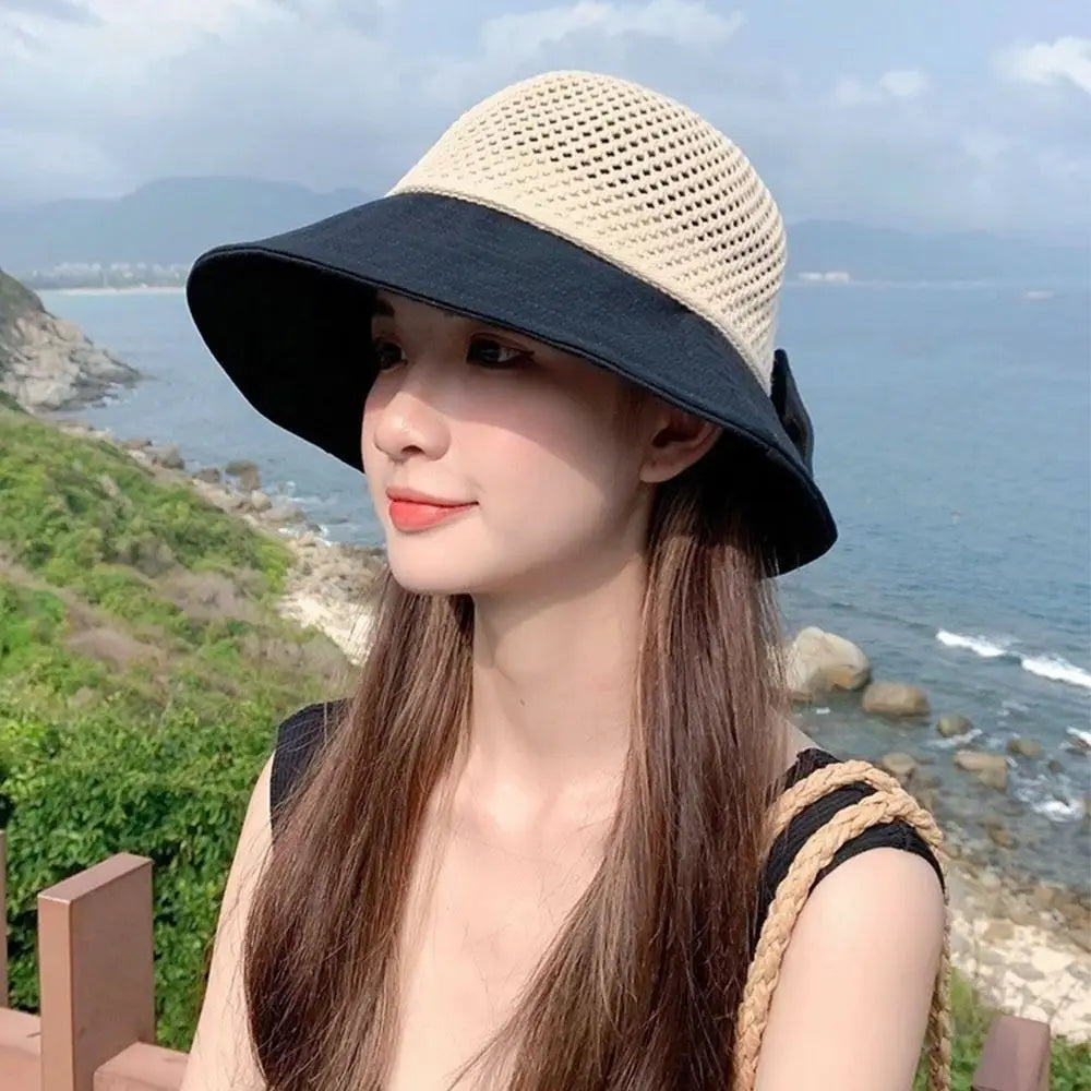 Soft Wide Brim UV Protection Summer Bucket Hat