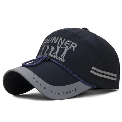 Men’s Long Brim Breathable Sports Baseball Cap