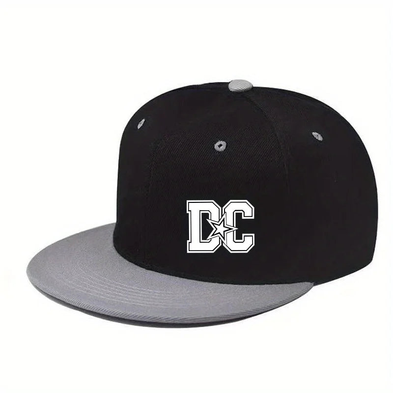 Unisex Letter Print Hip Hop Snapback Cap