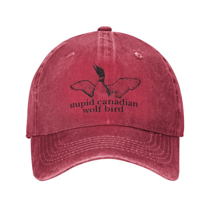 Funny Canadian Loon Rivalry Quote Baseball Cap
