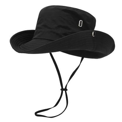 Unisex Solid Summer Bucket Hat