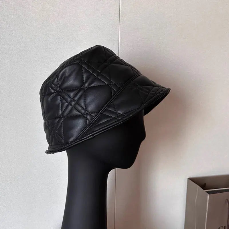 Unisex New York Leather High Quality Personality Bucket