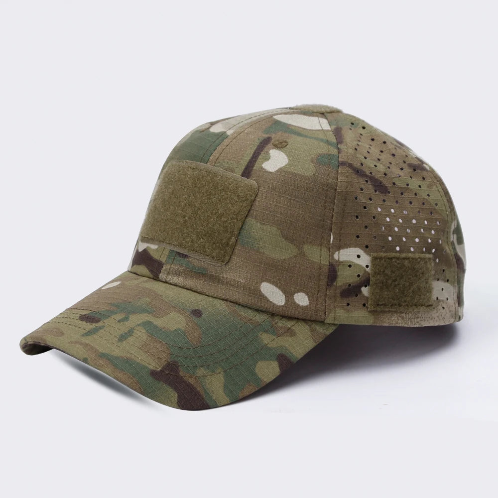 Men Camouflage Breathable Outdoor Baseball Cap