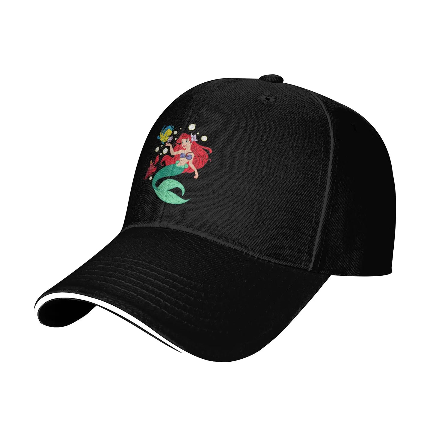 Little Mermaid Ariel Friends Y2K Baseball Cap