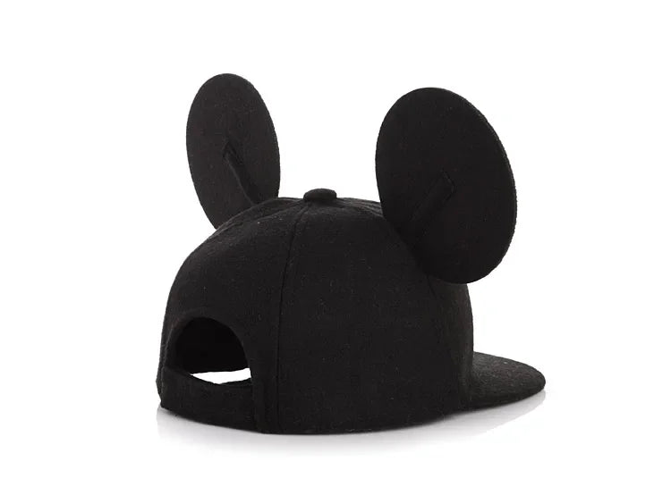 Mouse Ears Hip Hop Casual Snapback Cap