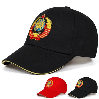 CCCP Emblem Embroidered Baseball Cap