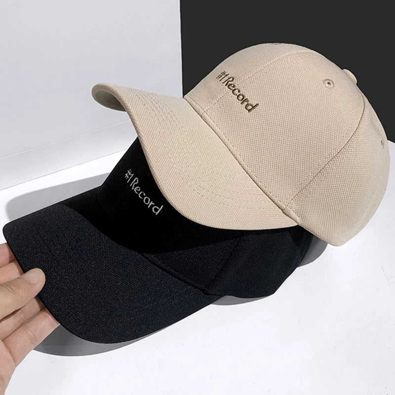 Fashion Letter Embroidered Hip Hop Baseball Cap