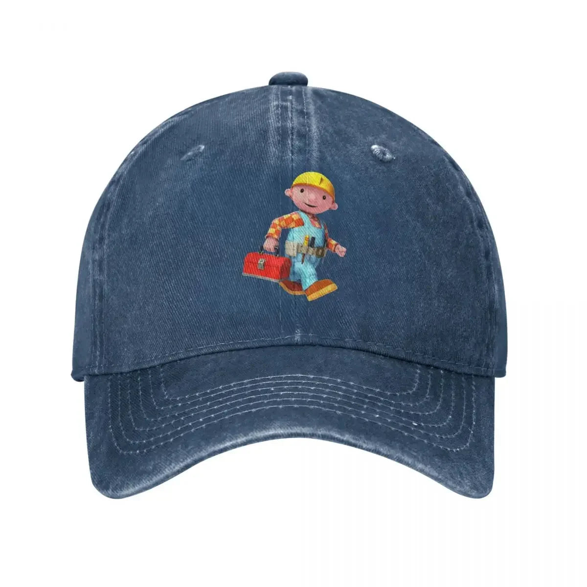 Bob The Builder Distressed Denim Baseball Hat