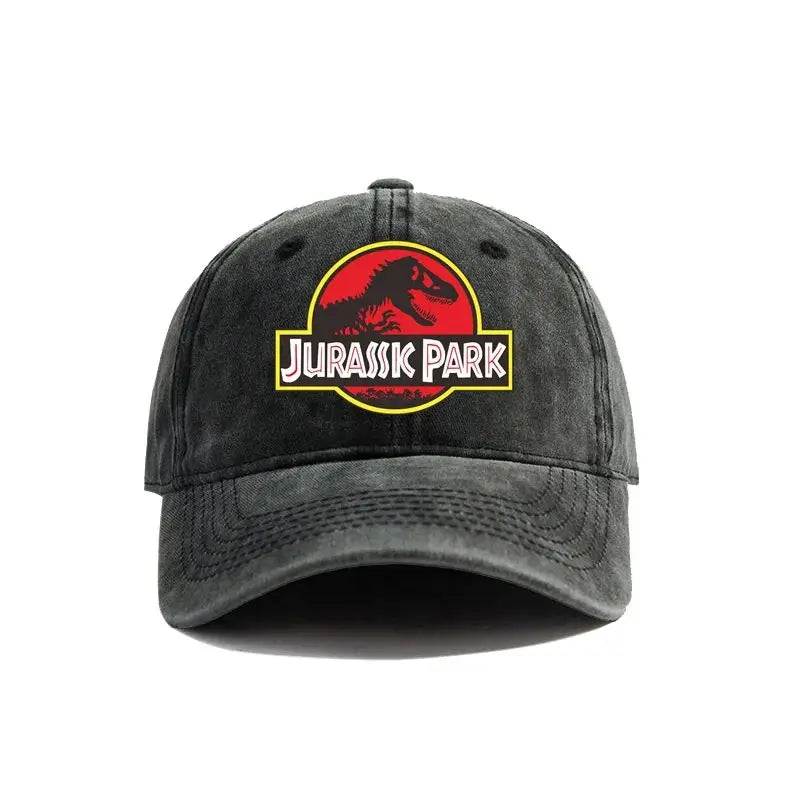 Jurassic Park Distressed Baseball Cap
