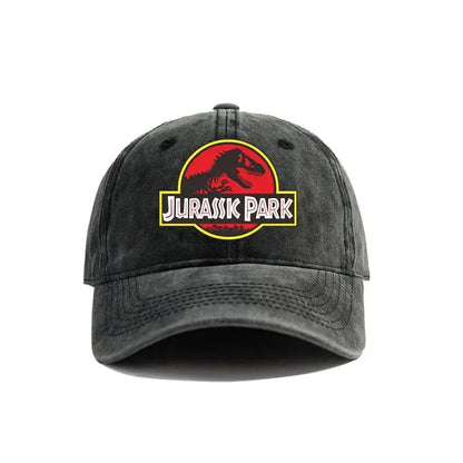 Jurassic Park Distressed Baseball Cap