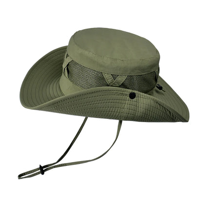 Breathable Nylon Big Eaves Bucket Hat