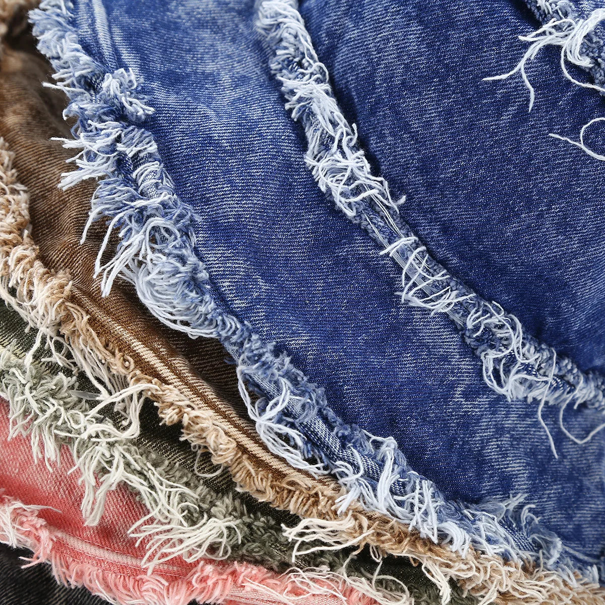 Vintage Washed Denim Bucket Hat