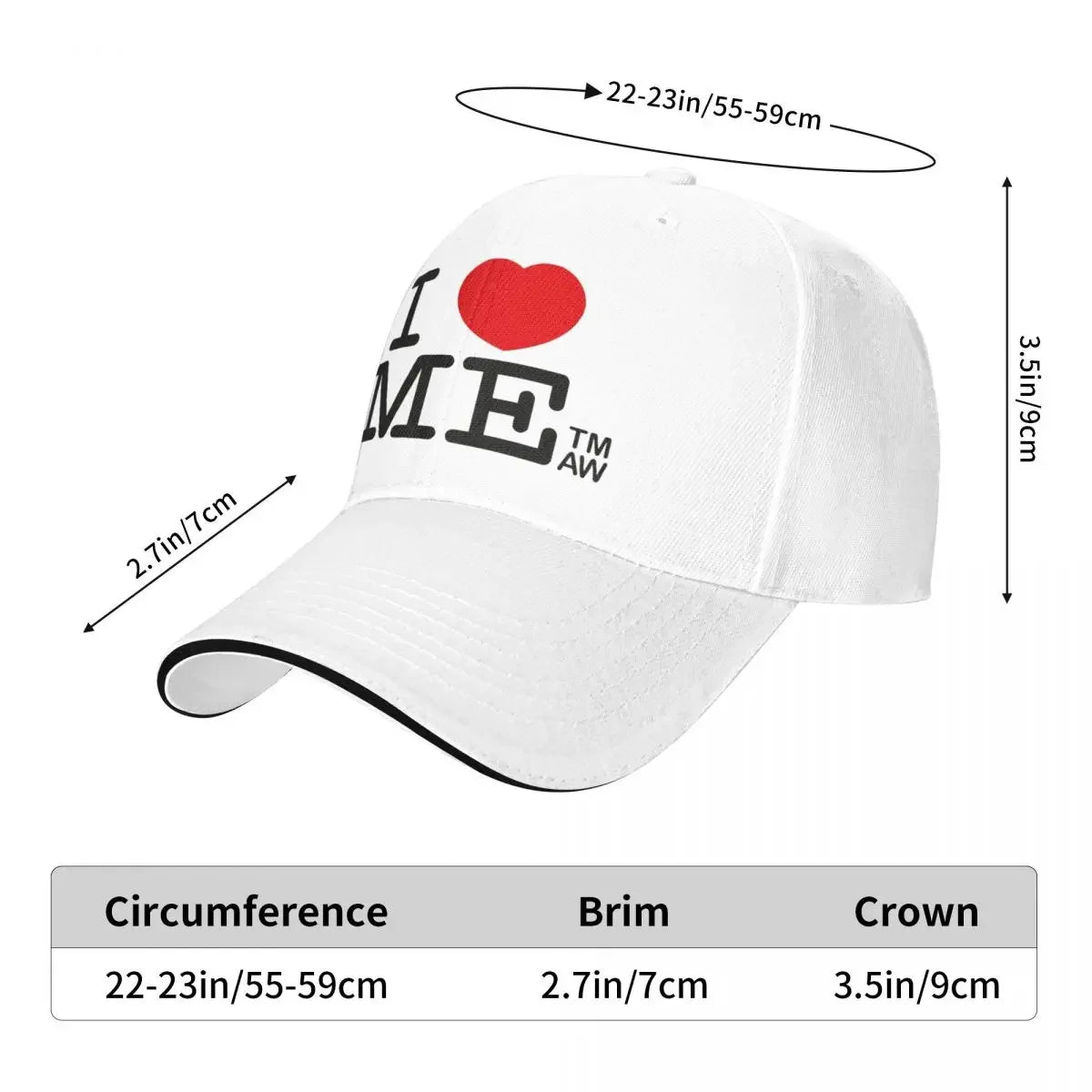 Tate McRae I Love Me Baseball Cap