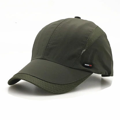 Breathable Quick Dry Running Visor Baseball Cap