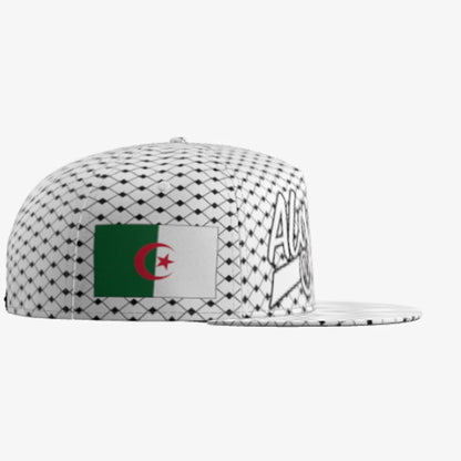 Custom Arabic DZ Flat-Brim Hip-Hop Snapback