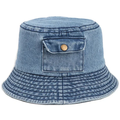 Retro Washed Four Seasons Casual Bucket Hat