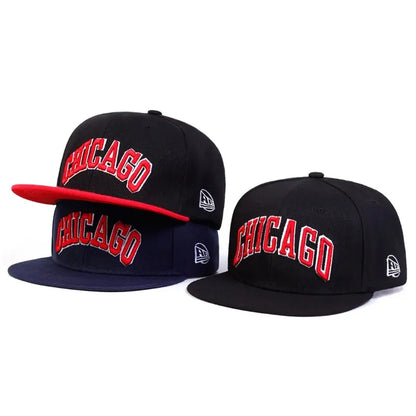 Unisex Chicago Embroidery Hip-hop Hats