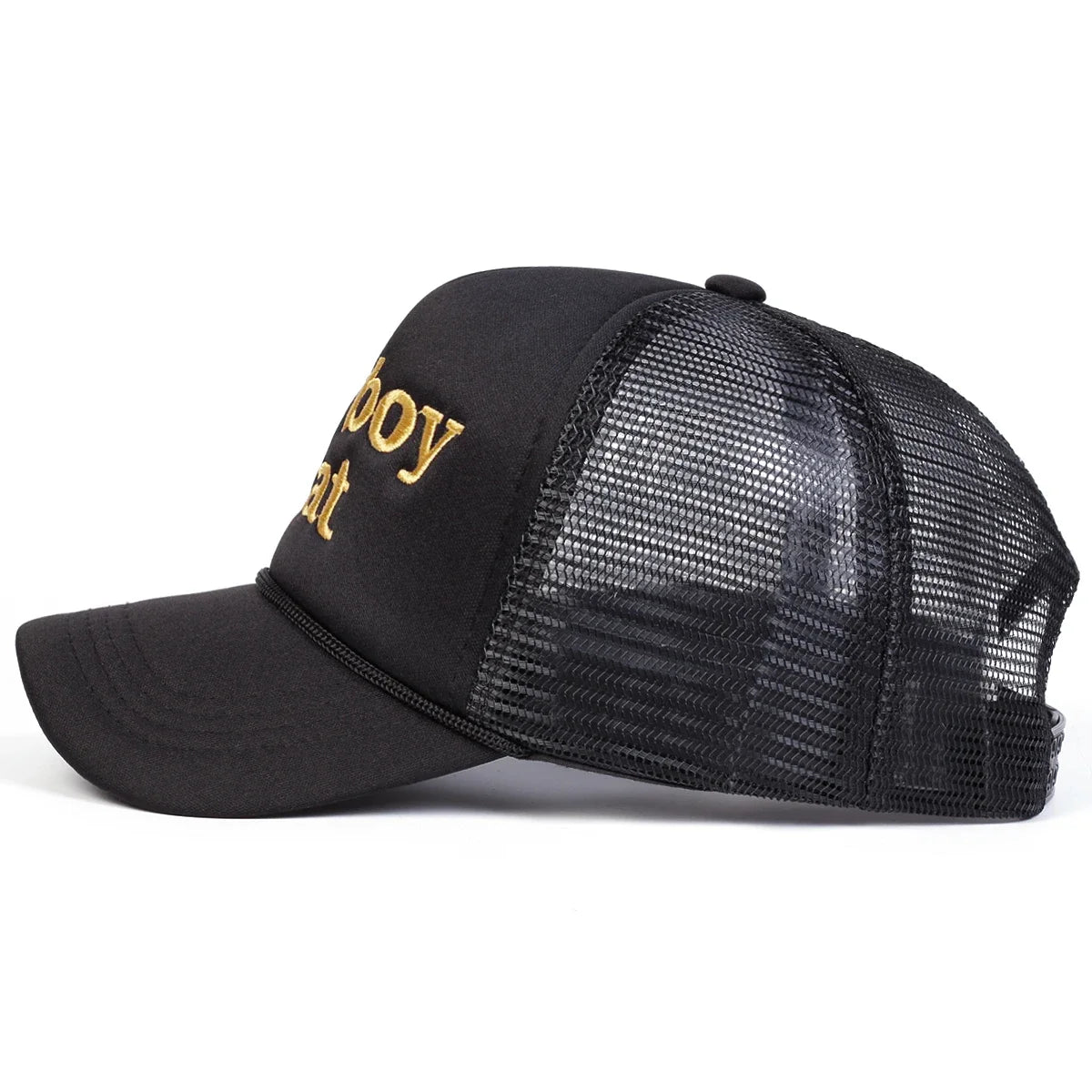 Letter Embroidered Cowboy Style Adjustable Baseball Hat