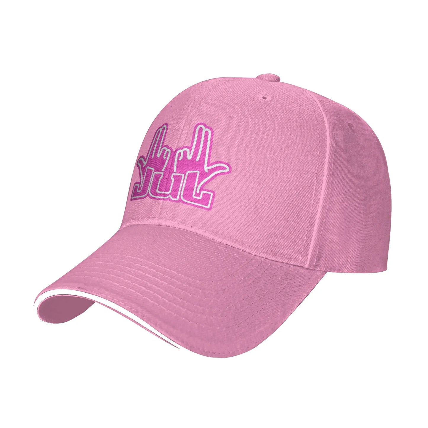 Jul Sign Adjustable Summer Sports Baseball Cap