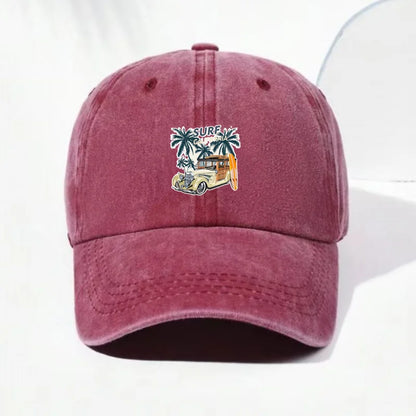 Vintage Washed Cotton Travel Outdoor Baseball Cap