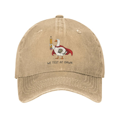 We Test At Dawn Adjustable Snapback Baseball Cap