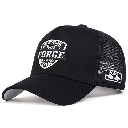 Summer Men Mesh Baseball Cap Outdoor Sport Letter