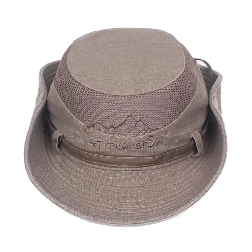 Breathable Cotton Outdoor Bucket Hat