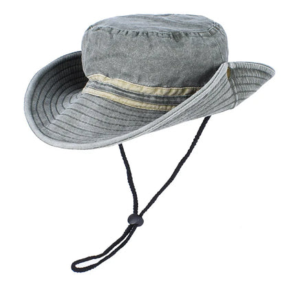 Unisex Outdoor Embroidered Cotton Fishing Hat