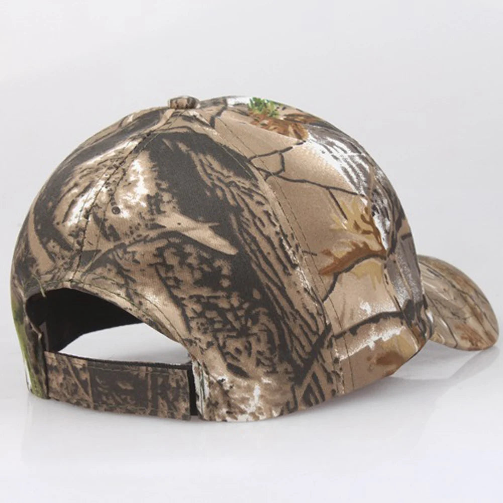 Camo Jungle Leaves Quick Dry Baseball Cap