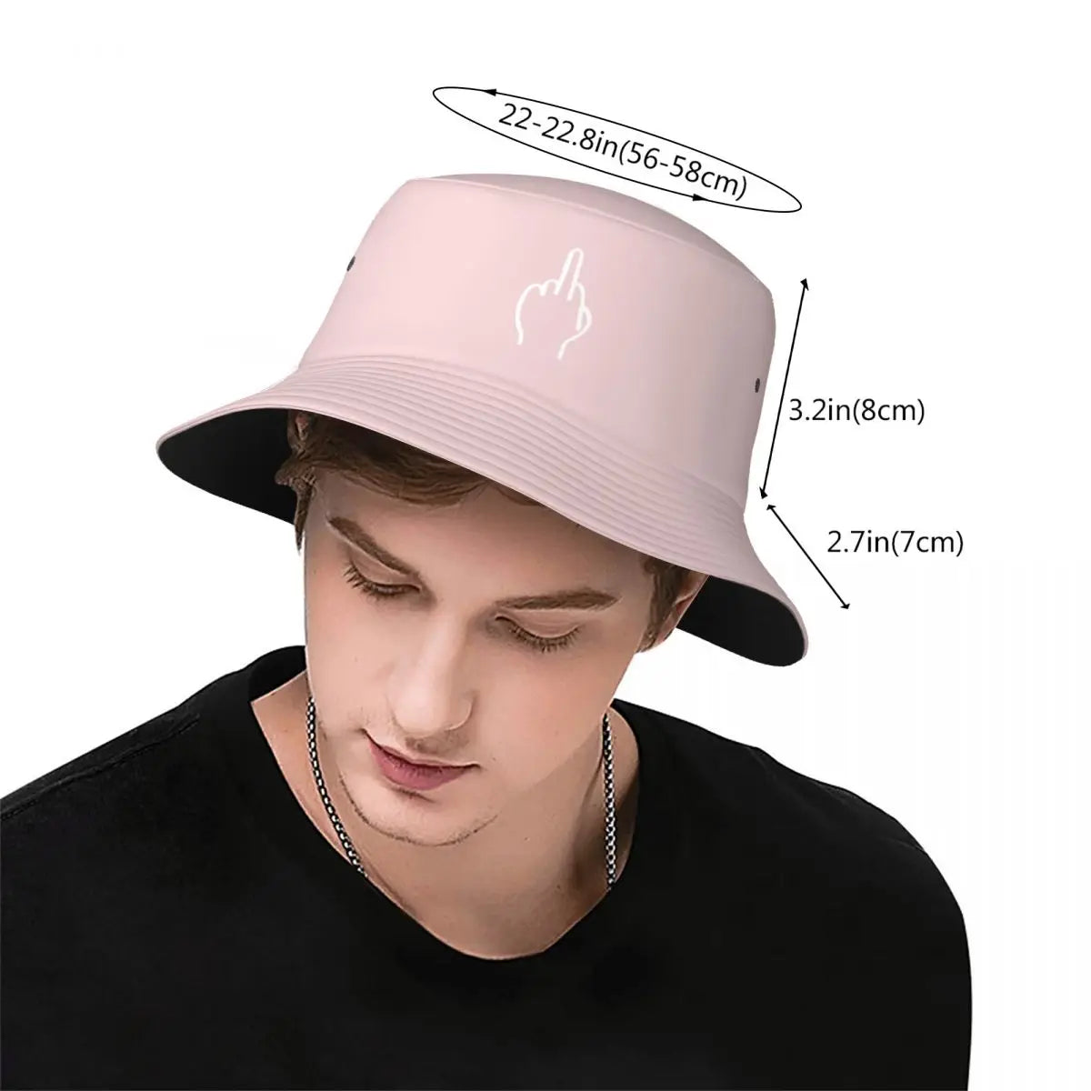 Cute Capybara Swimming Pattern Summer Bucket Hat