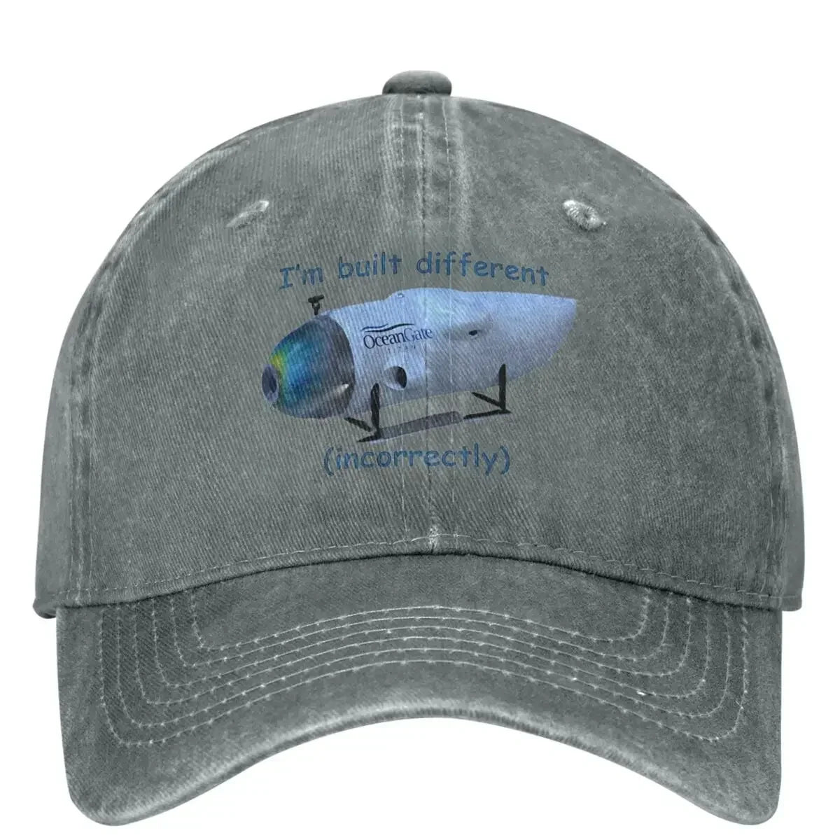 Built Different Adventure Casual Snapback Baseball Cap