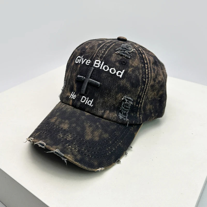 American Vintage Broken Letter Baseball Cap