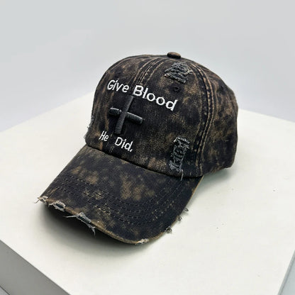 American Vintage Broken Letter Baseball Cap