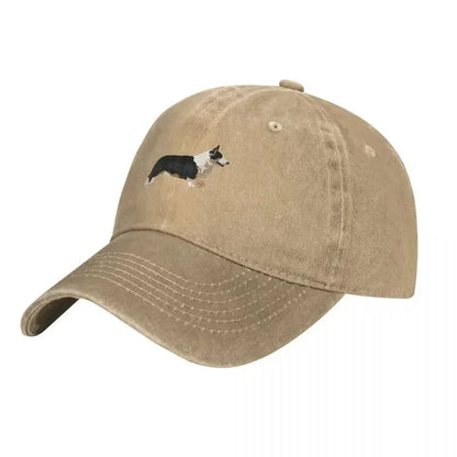 Cardigan Welsh Corgi Cotton Adjustable Baseball Cap