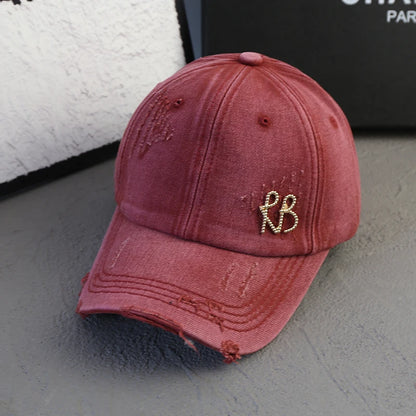 Korean Luxury Washed Baseball Cap
