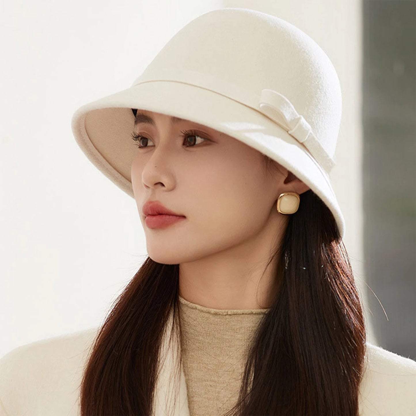 Retro British Wool Fisherman Bucket Hat