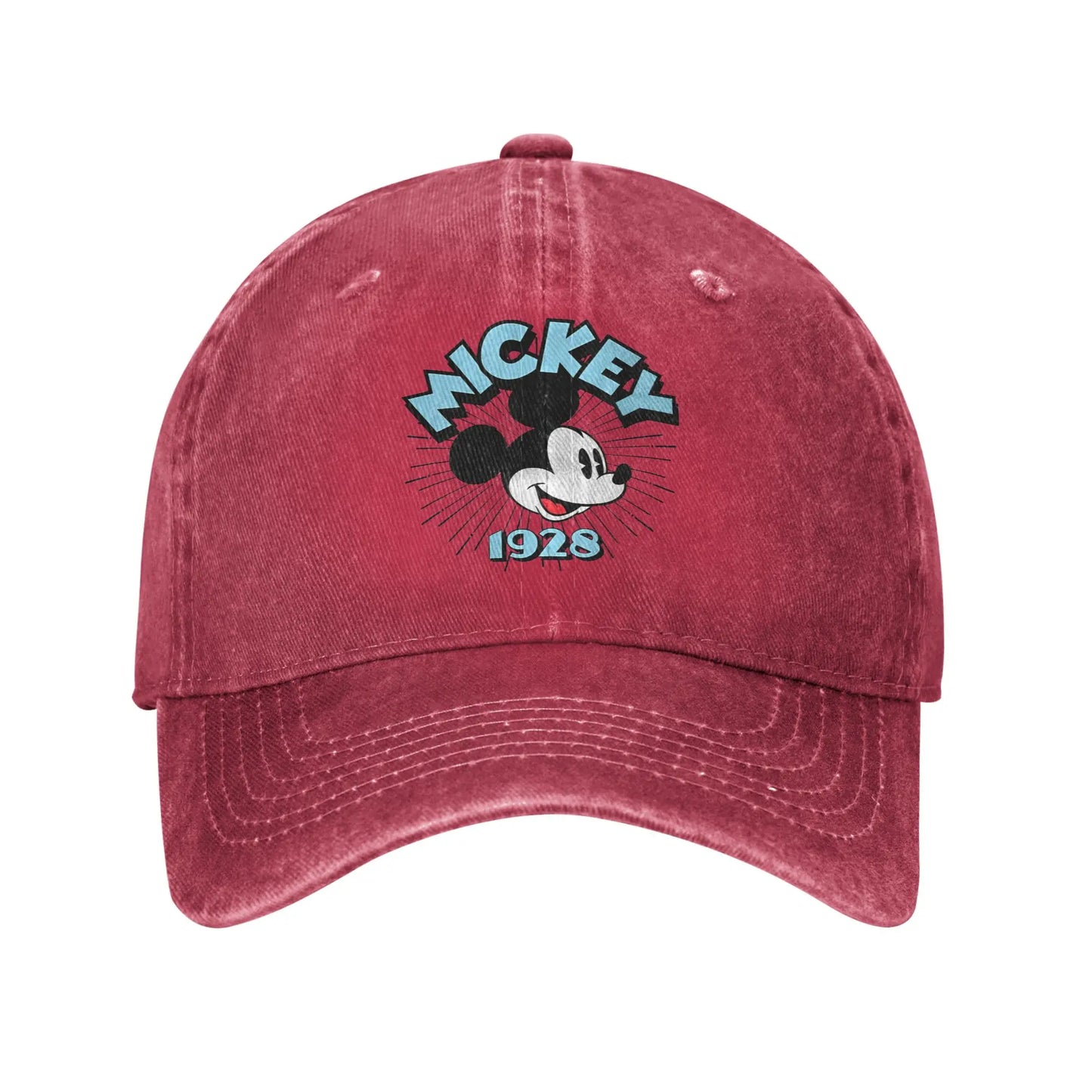 Mickey Friends 1928 Y2K Snapback Baseball Cap